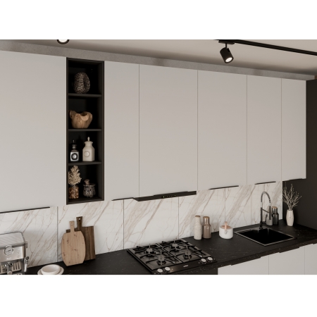 Front do zabudowy zmywarki 45 cm AURO ZM 713x 446 WH/BL antyfinger